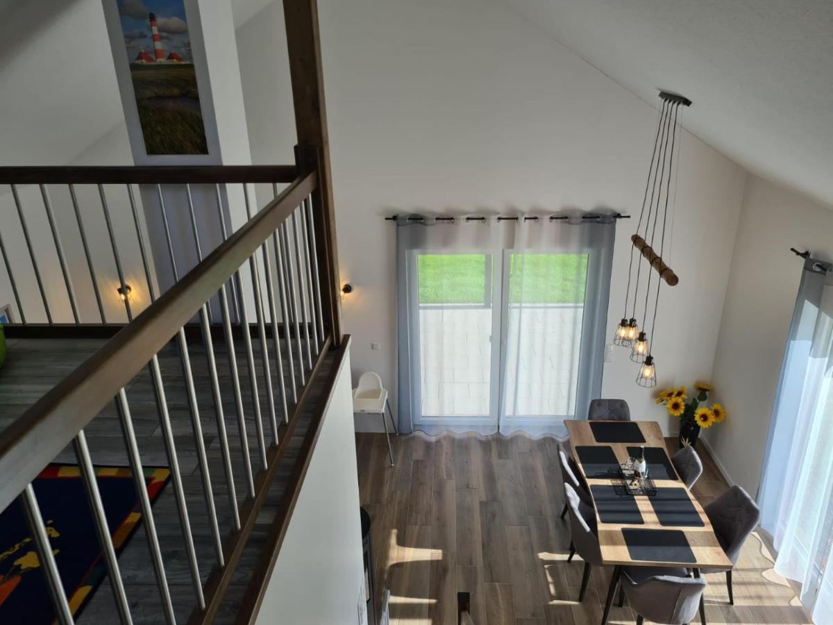 Haus Kuestenbrise - Urlaub Mit Hund An Der Kueste Mit Eigenen Garten, Sauna Und Gemuetlichen Kaminfeuer Schweiburg Exterior foto